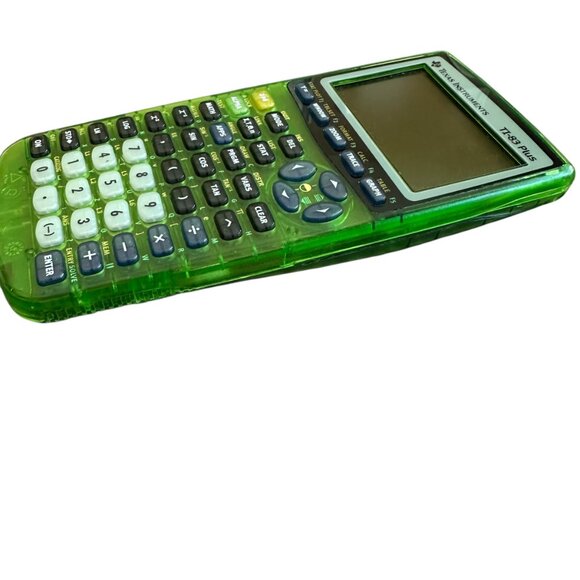 Texas Instruments TI-83 Plus Graphing Calculator Neon Green School College - Picture 8 of 9